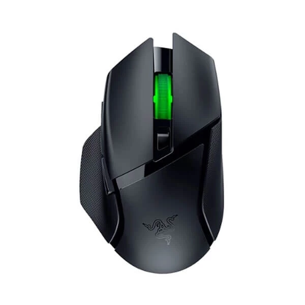 Razer Basilisk V3 X HyperSpeed Ergonomic Wireless Gaming Mouse (Black) (RZ01-04870100-R3A1)