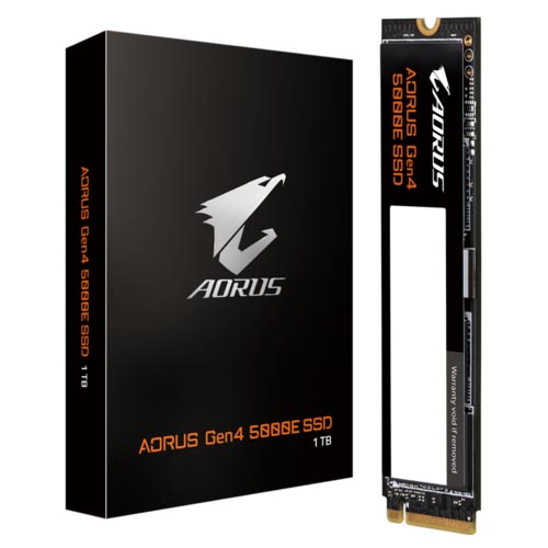 Gigabyte Aorus Gen4 5000E 1Tb Nvme Internal Ssd (AG450E1TB-G)