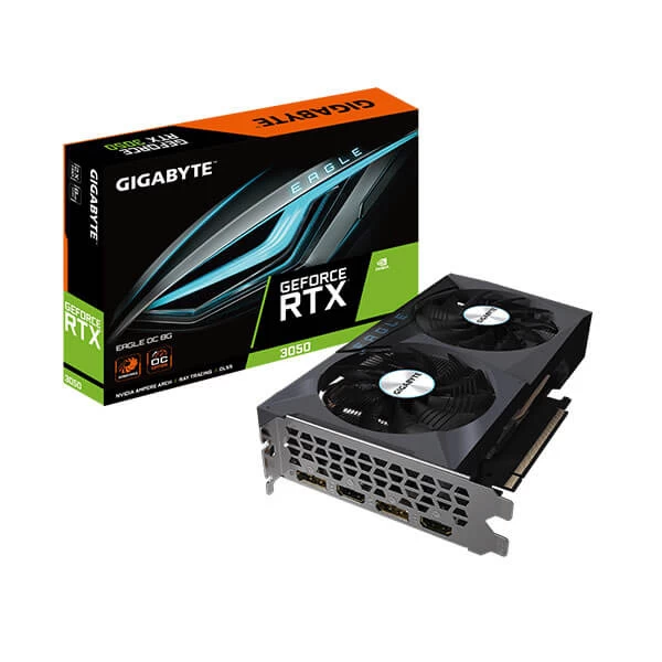 Gigabyte Rtx 3050 Eagle Oc 8Gb Gaming Graphics Card (GV-N3050EAGLE-OC-8GD)