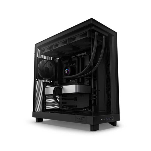 Nzxt H6 Flow Atx Mid Tower Cabinet Matte White (CC-H61FB-01)