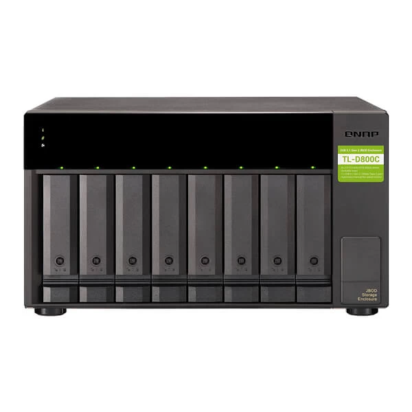 Qnap TL-D800C 8-Bay Tower Nas Enclosure (TL-D800C)