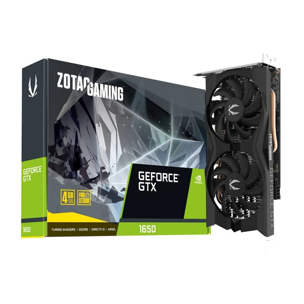 Zotac GTX 1650 4Gb Graphics Card PC Studio