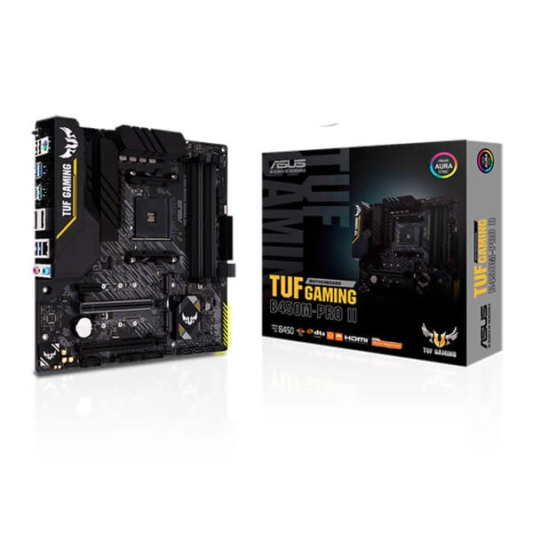 Asus Tuf Gaming B450M-Pro-II Am4 Micro Atx Motherboard (TUF-GAMING-B450M-PRO-II)