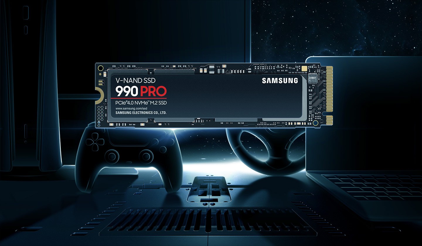 SAMSUNG - SOLID STATE DRIVES (SS SSD 4TB 990 PRO PCIE 4.0 X4 NVME 2.0 M.2  2280