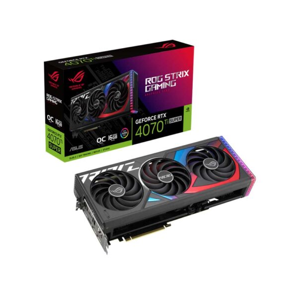 Asus Rog Strix Rtx 4070 Ti Super Oc 16Gb Graphics Card