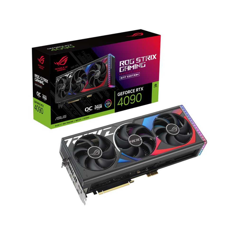 Asus Rog Strix Rtx 4090 Btf Oc Edition 24Gb Gddr6X Graphics Card