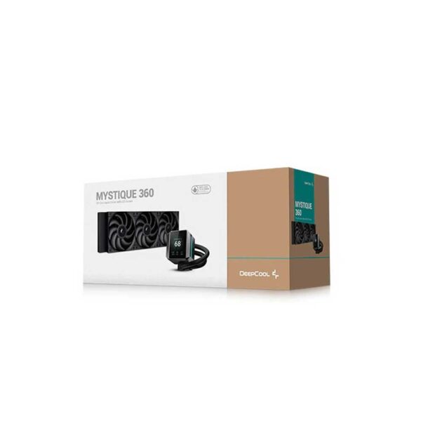 Deepcool Mystique 360mm Cpu Liquid Cooler Black | PC Studio
