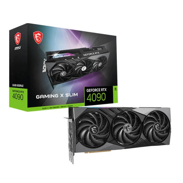 Msi Rtx 4090 Gaming X Slim 24Gb Graphics Card (RTX-4090-GAMING-X-SLIM-24G)