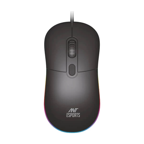 Ant Esports GM40 Rgb Gaming Mouse (Black) (GM40-RGB)