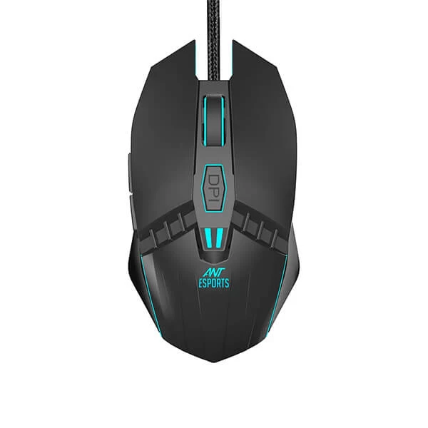 Ant Esports GM50 Gaming Mouse (Black) (GM50)