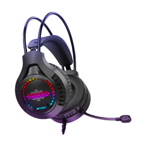 Ant Esports H650 Rgb Gaming Headset (Black) (H650-BLACK)