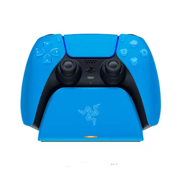 Razer Quick Charging Stand For PS5 For DualSense Wireless Controller (Blue) (RC21-01900400-R3M1)