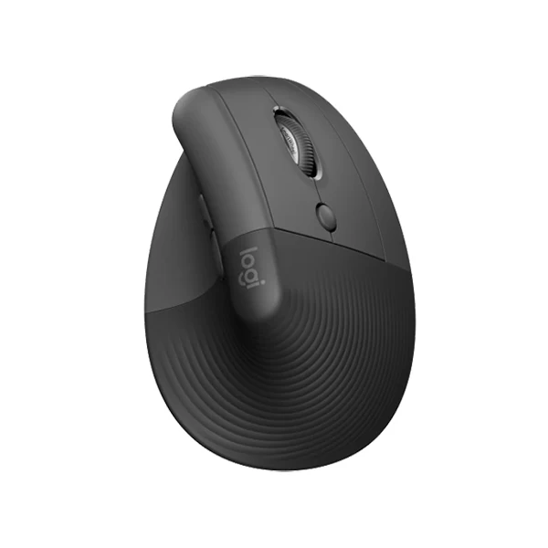 Logitech Lift Vertical Wireless Mouse (Graphite) (910-006479)