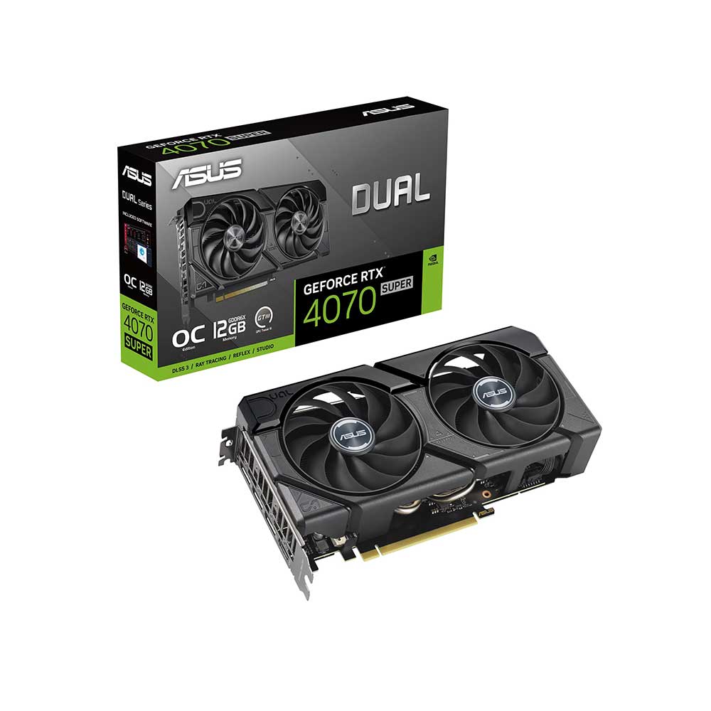 ASUS Dual GeForce RTX4070 SUPER EVO 12GB