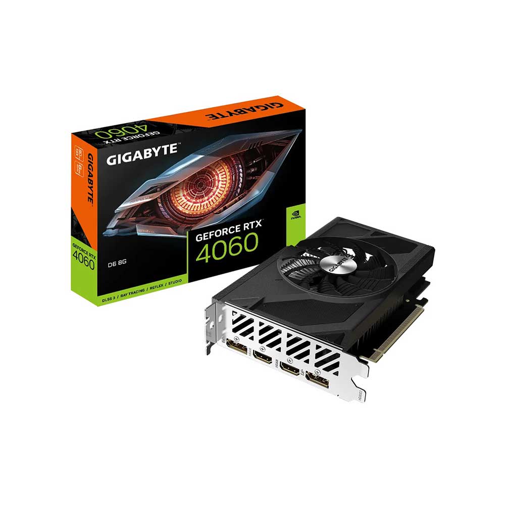 Gigabyte GeForce Rtx 4060 D6 8Gb Graphics Card PC Studio