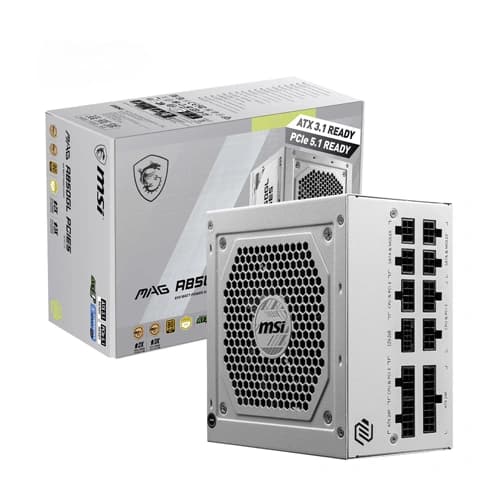 MSI MAG A850 GL PCIE5 WHITE　 850W　 PC電源 Amazon.co.jp: MSI MAG A850 GL PCIE5 WHITE 80PLUS GOLD ATX3.0
