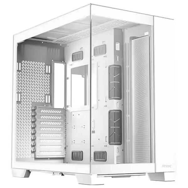 Antec Performance 1 FT | Case PC Full Tower Bianco | 4 Ventole Storm T3 PWM, Display Temperatura, USB-C, Pannelli In Vetro Temperato, Supporto E-ATX