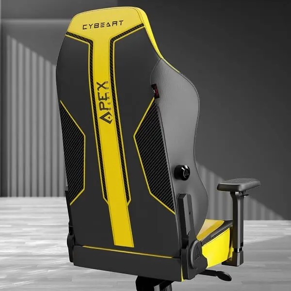Cybeart Apex Velocity 1.0 Gaming Chair Yellow | PC Studio
