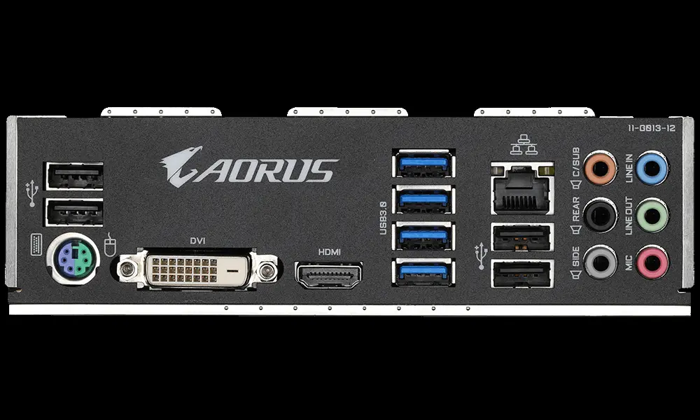 Ports Gigabyte Aorus B450 Elite Motherboard Gigabyte B450 Aorus Elite Am4