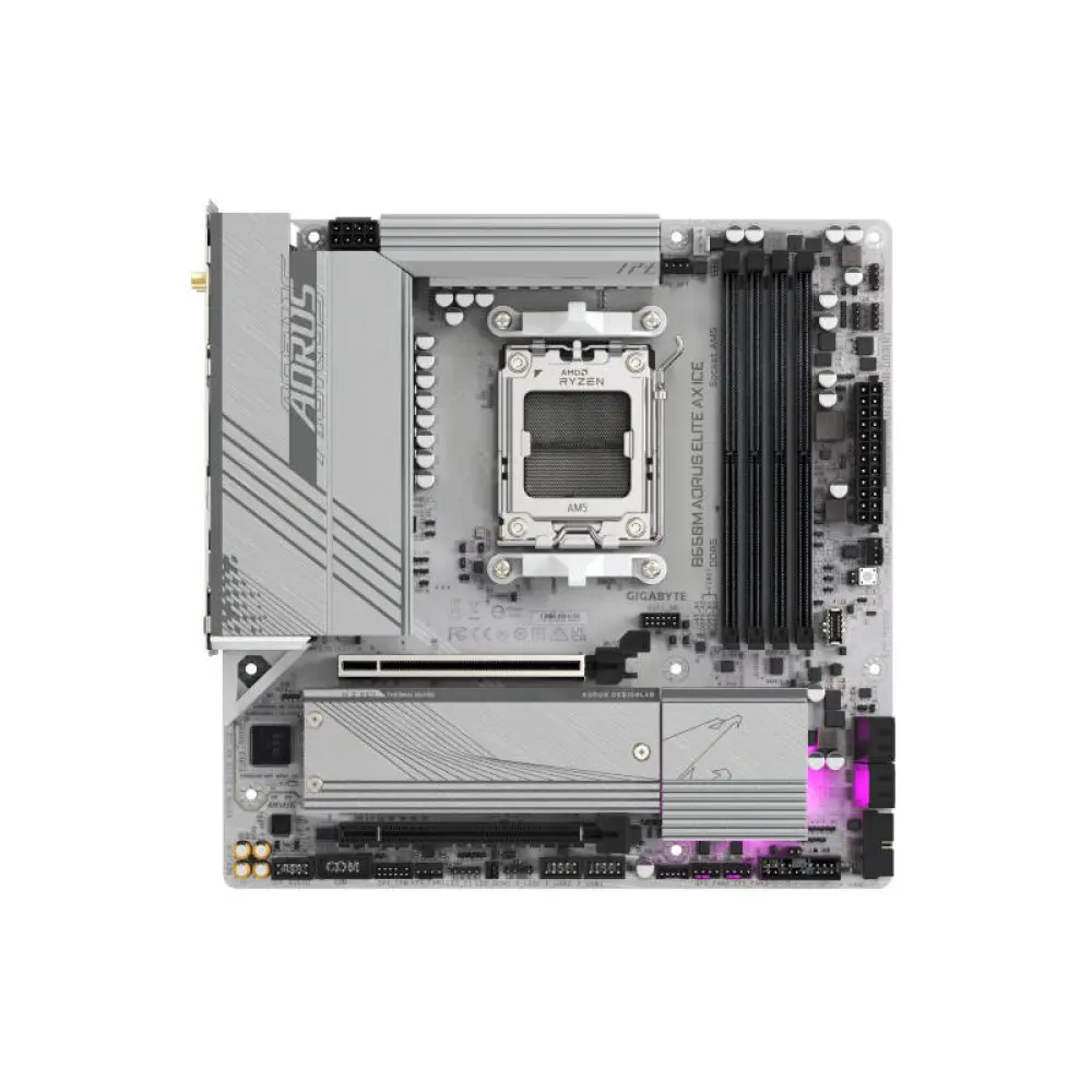 GIGABYTE B650M AORUS ELITE AX ICE AMD