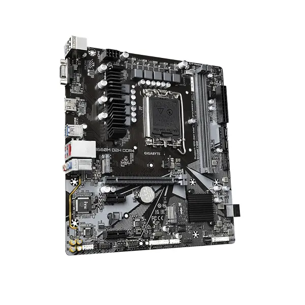 GIGABYTE B660M D2H DDR4 Rev.1.0 マザーボード Micro-ATX Intel B660チップセット搭載 MB B660M D2H DDR4 (rev. 1.0) Key Features | Motherboard - GIGABYTE