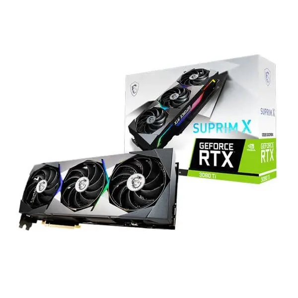 MSI RTX 3080 Ti Suprim X 12GB GDDR6X Graphics Card|PC Studio