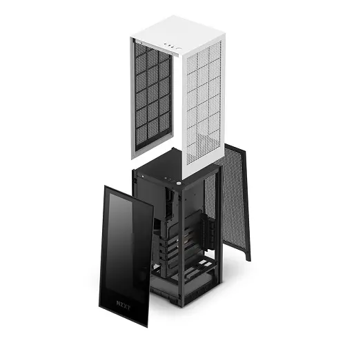 NZXT H1 Cabinet (Matte White) -pcstudio