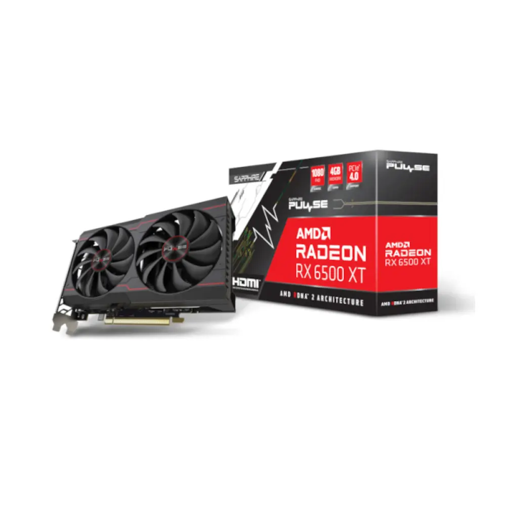 グラフィックボード・グラボ・ビデオカード Radeon Pulse RX6500XT Amazon | Sapphire PULSE Radeon RX 6500 XT GAMING OC