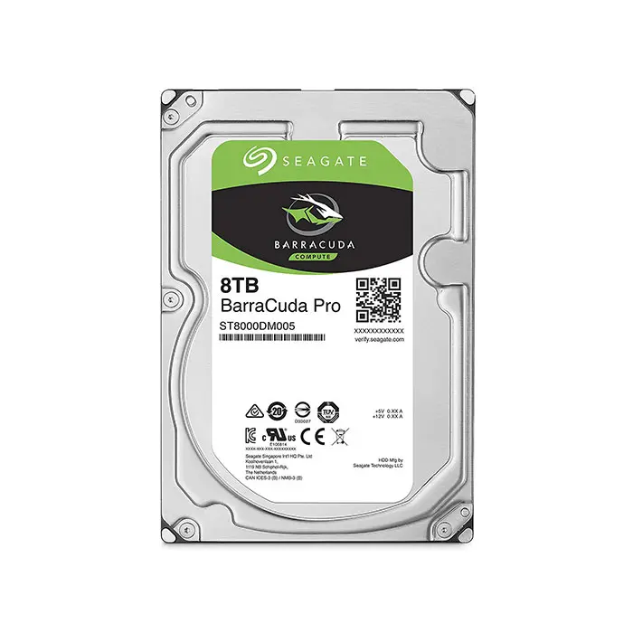 Seagate 8Tb 7200 Rpm Barracuda Desktop Internal Hard Drive