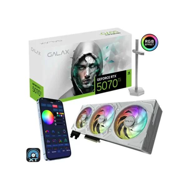 Galax RTX 5070 Ti Ex Gamer 1-Click OC White Graphics Card