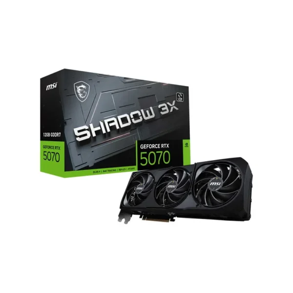 MSI RTX 5070 Shadow 3X 12GB GDDR7 Graphics Card (G5070-12S3)