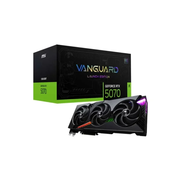 MSI RTX 5070 Vanguard Soc Launch Edition 12GB GDDR7 Graphics Card (G5070-12VGSL)