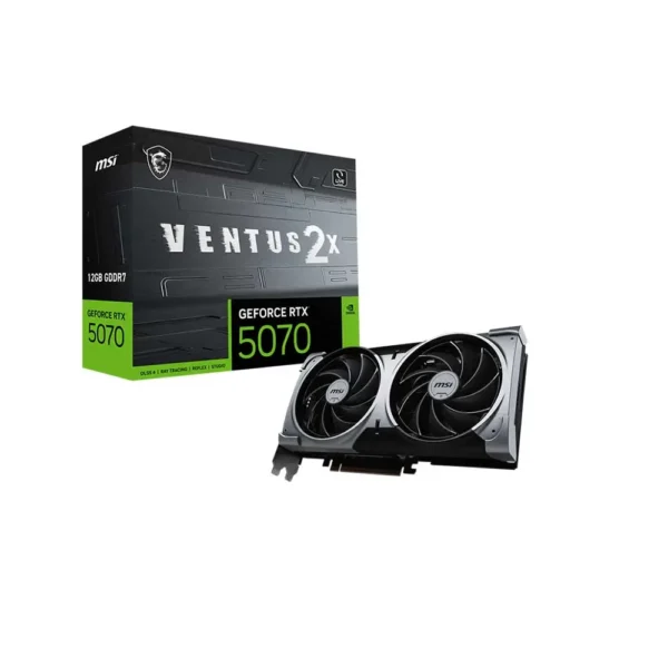 MSI RTX 5070 Ventus 2X 12GB GDDR7 Graphics Card (G5070-12V2)
