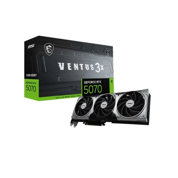 MSI RTX 5070 Ventus 3X 12GB GDDR7 Graphics Card (G5070-12V3)