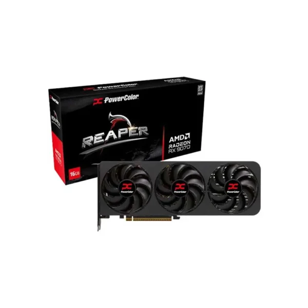 PowerColor Reaper AMD Radeon RX 9070 16GB GDDR6 Graphics Card (RX9070 16G-A)