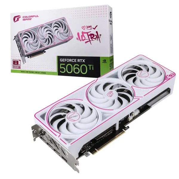 Colorful iGame RTX 5060 Ti Ultra W Oc 8GB-V Graphics Card