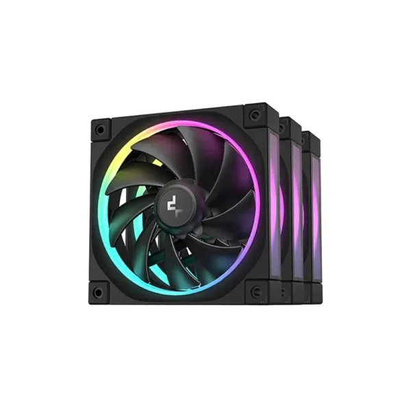 Deepcool FL12-3 IN 1 ARGB 120mm Cabinet Fan Black (R-FL12-BKAPN3-G)