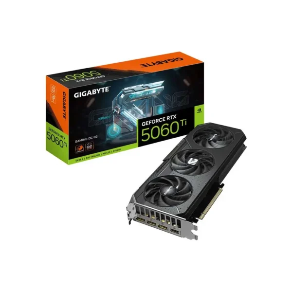 Gigabyte RTX 5060 Ti Gaming OC 8Gb GDDR7 Graphics Card (GV-N506TGAMING OC-8GD)