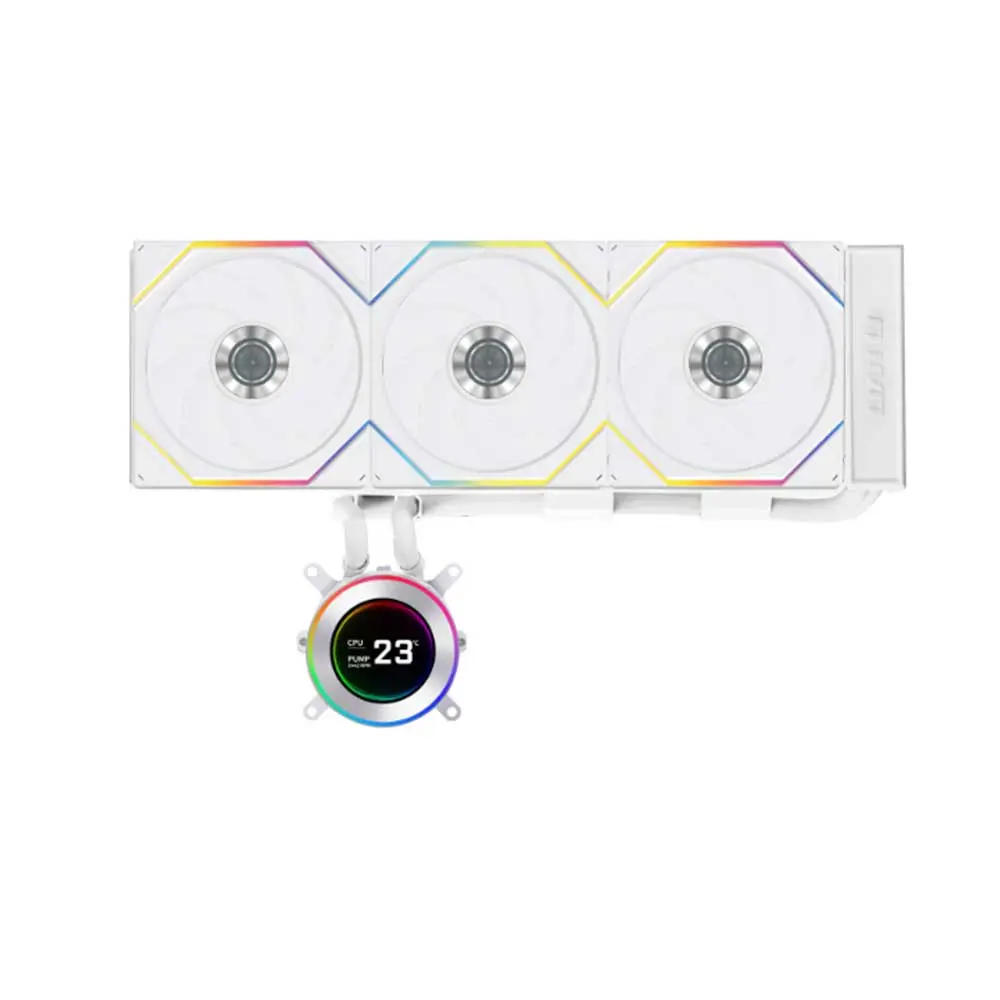 Lian Li Hydroshift II LCD-C 360TL 360mm Liquid Cooler White