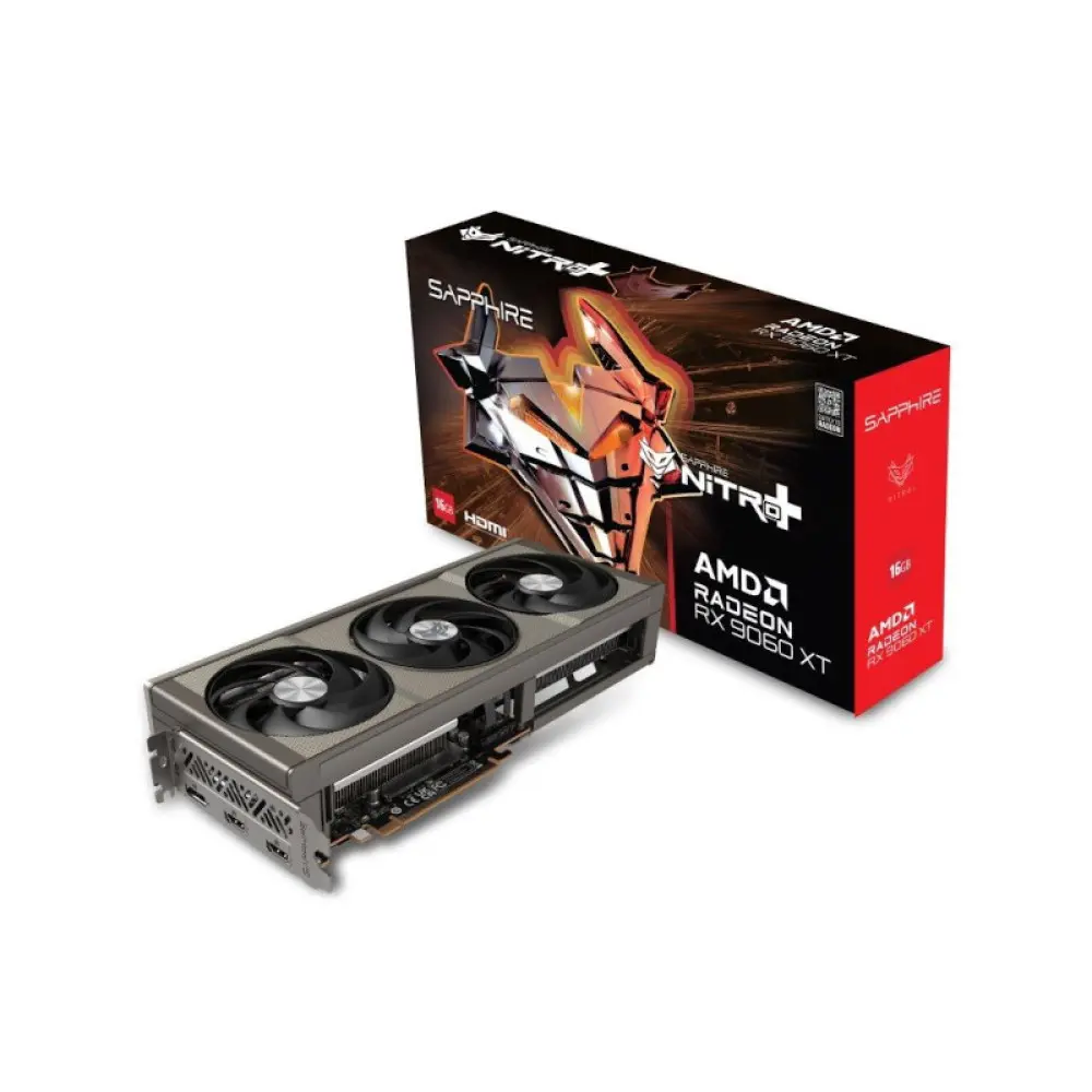 Sapphire Nitro+ AMD Radeon RX 9060 XT 16GB Graphics Card