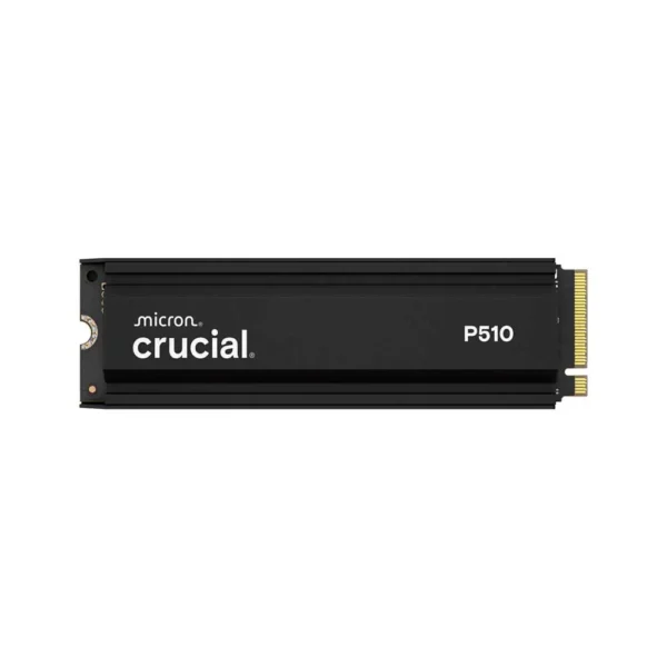 Crucial P510 2TB PCIe Gen5 NVMe 2280 M.2 SSD With Heatsink (CT2000P510SSD5)