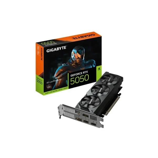 Gigabyte RTX 5050 OC Low Profile 8GB GDDR6 Graphics Card (GV-N5050OC-8GL)