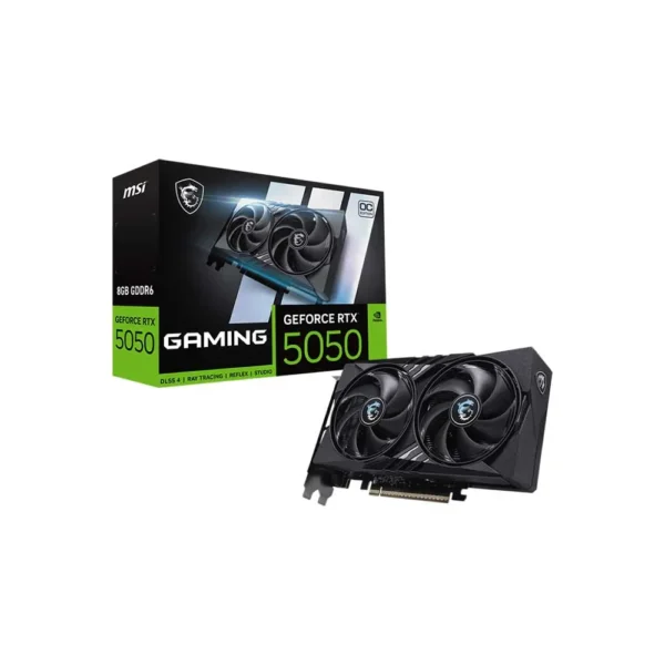 MSI RTX 5050 8G Gaming OC 8GB GDDR6 Graphics Card (G5050-8GC)