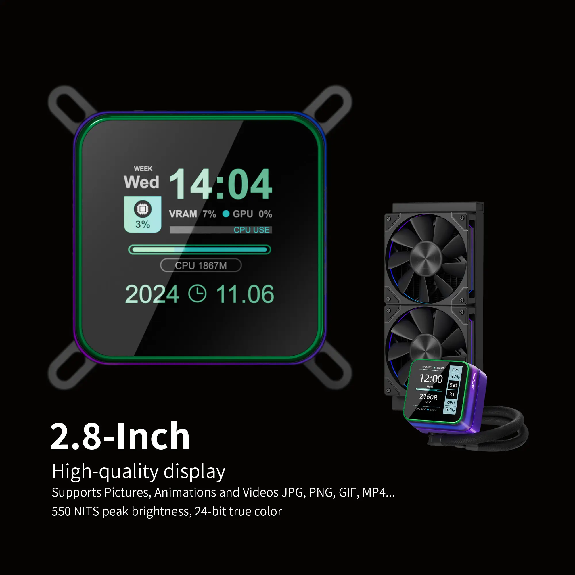 Ant-Esports-Glacius-360D-360mm-ARGB-AIO-Liquid-Cooler-Black-With-Display-Feature-4.webp