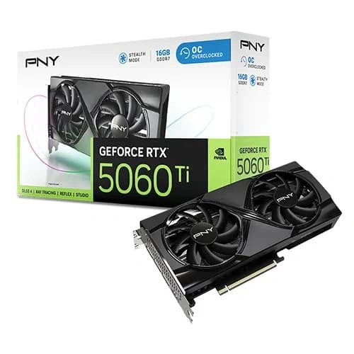 PNY RTX 5060 Ti 16GB [VCG5060T16DFXPB1-O] (oc)