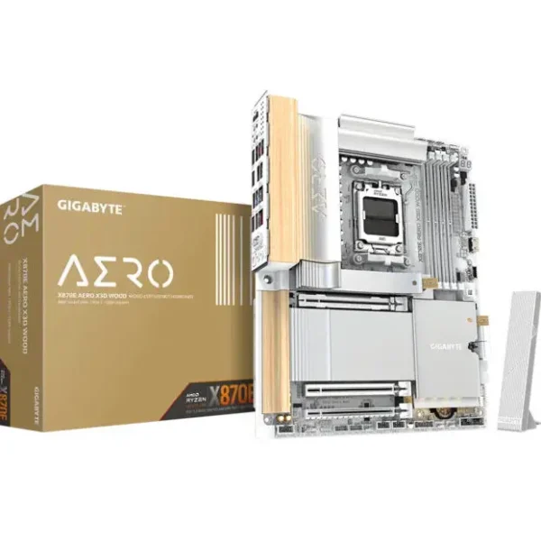 <span title="Gigabyte X870E AERO X3D WOOD ATX Motherboard">Gigabyte X870E AERO X3D WOOD ATX Motherb...</span>
