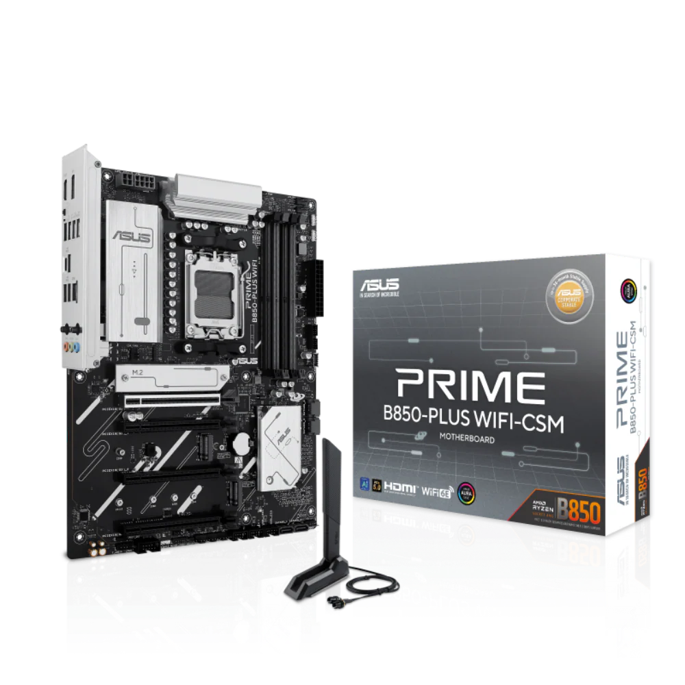 Asus prime b850 plus wifi csm amd motherboard prime b850-plus wifi-csm -01 Asus prime b850 plus wifi csm amd motherboard (prime b850-plus wifi-csm)