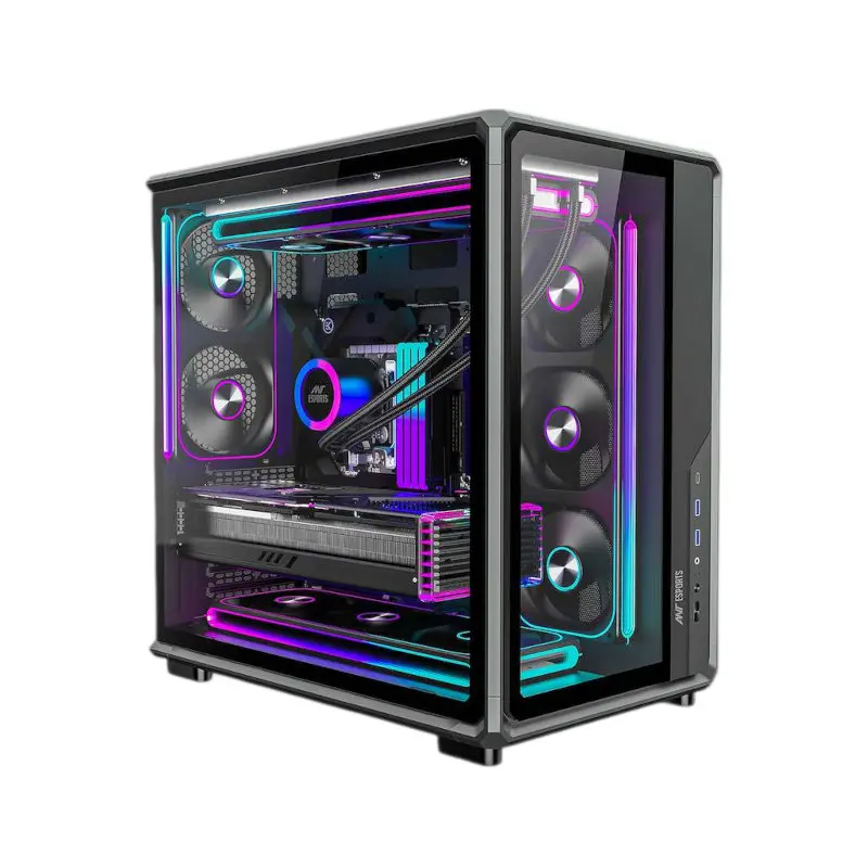 Ant-esports-crystal-x8-frame-gaming-cabinet-black-1 Ant esports crystal x8 frame gaming cabinet black