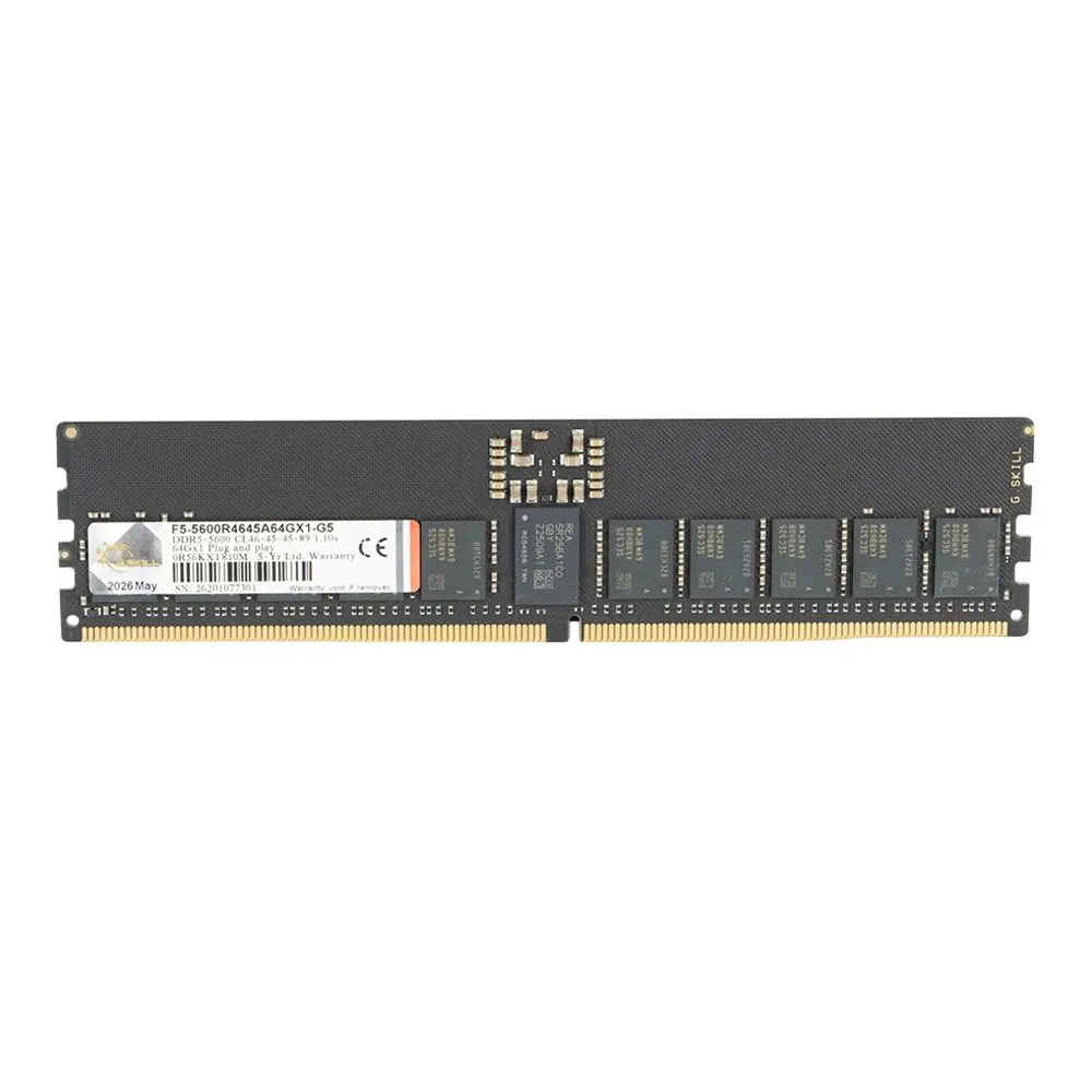 G.Skill DDR5-5600 64GB [F5-5600R4645A64GX1-G5] (64gb black)