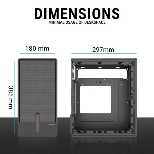 Ant esports si14 m-atx mini tower cabinet black -06